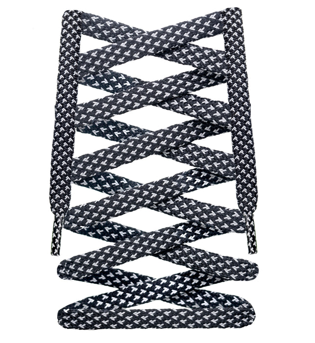 Flat Tri Reflective Shoelaces