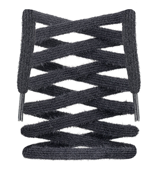 Premium Furry Polyester Shoelaces