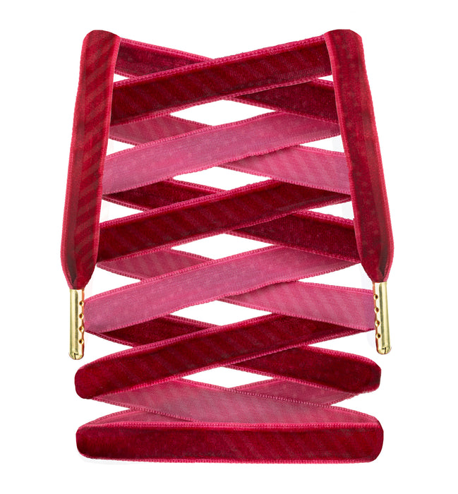 Flat Premium Velvet Shoelaces