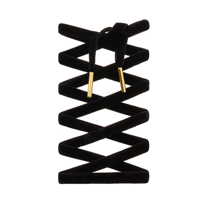 Flat Premium Double Velvet Shoelaces