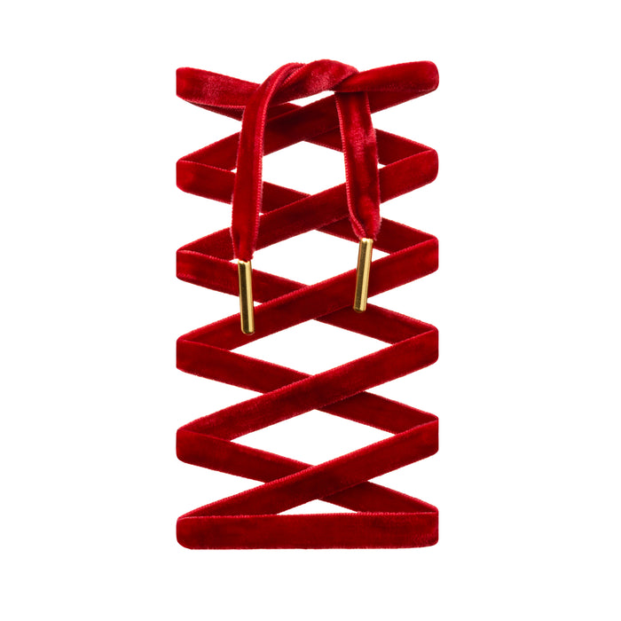 Flat Premium Double Velvet Shoelaces