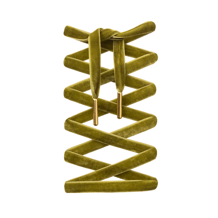 Flat Premium Double Velvet Shoelaces