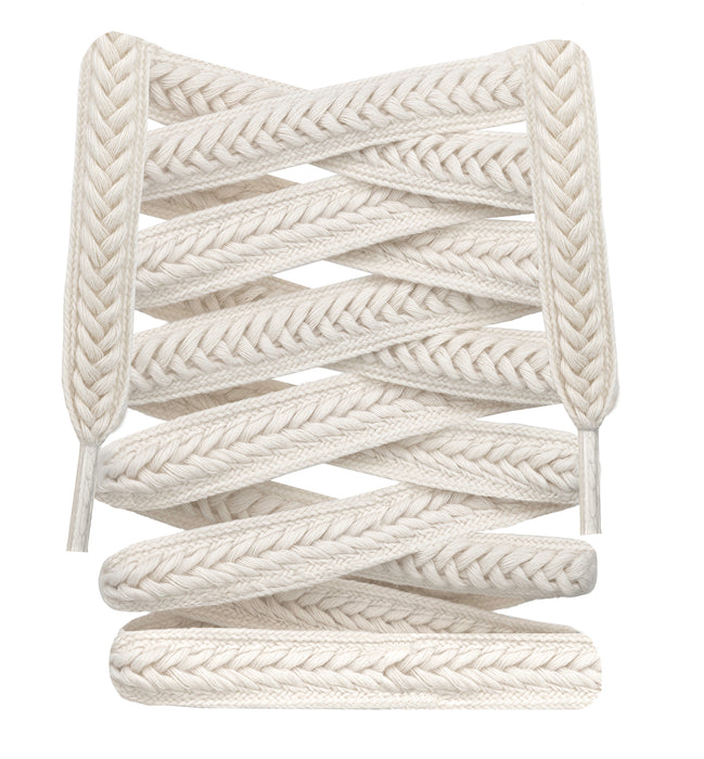 Flat Wheat Woven Shoelaces