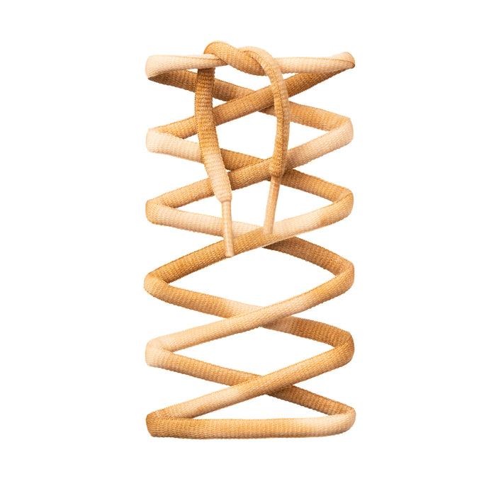 Oval Aged Vintage Shoelaces