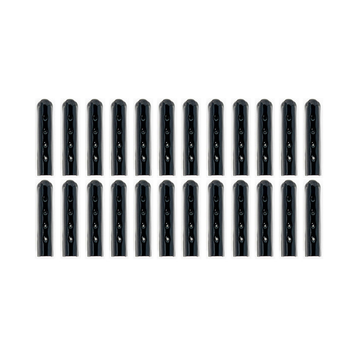 LitLaces DIY Metal Finish Aglet Tips Ends Shoelaces