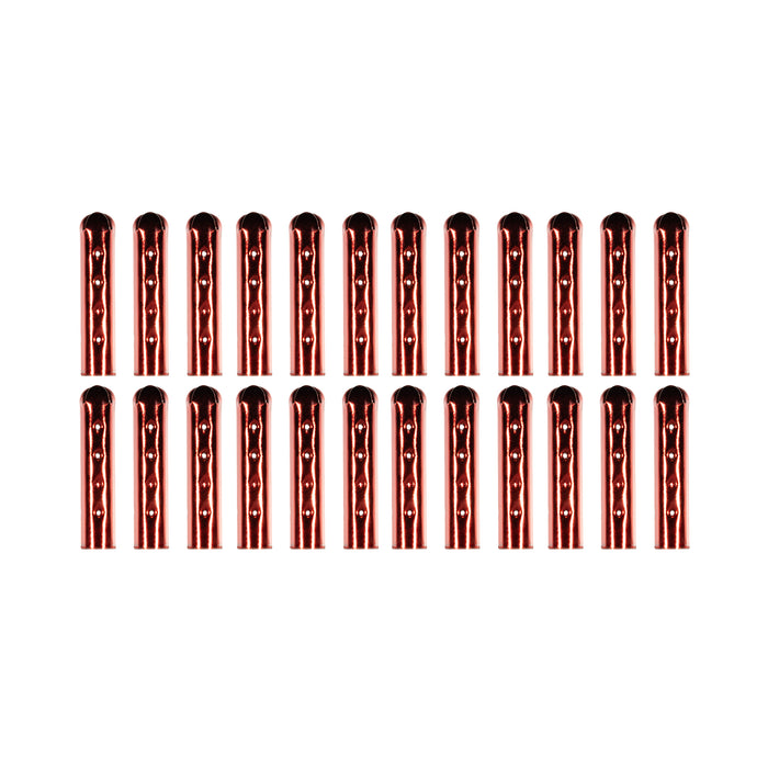 LitLaces DIY Metal Finish Aglet Tips Ends Shoelaces