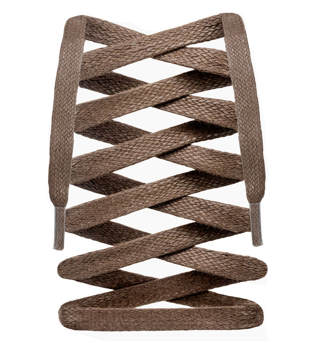 Flat Waxed Shoelaces