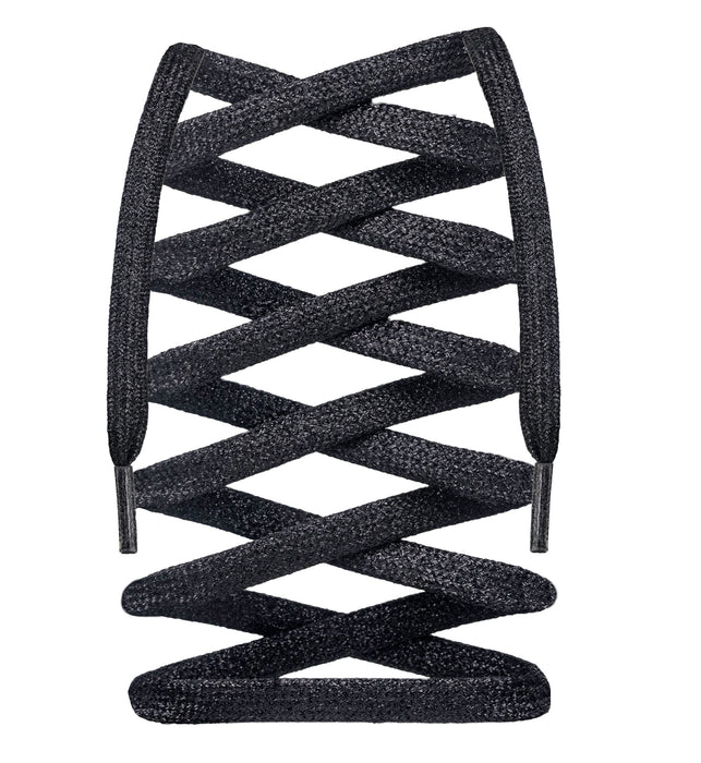 Flat Metallic Shoelaces