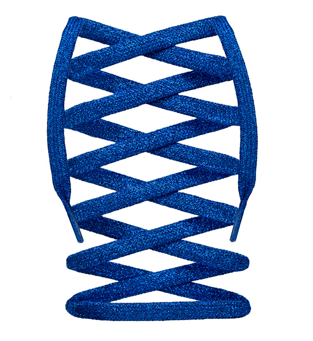 Flat Metallic Shoelaces