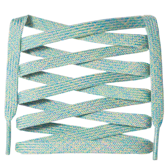 Flat Multicolored Shoelaces - LitLaces