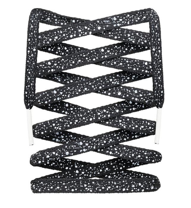 Flat Two-Tone Speckled Shoelaces