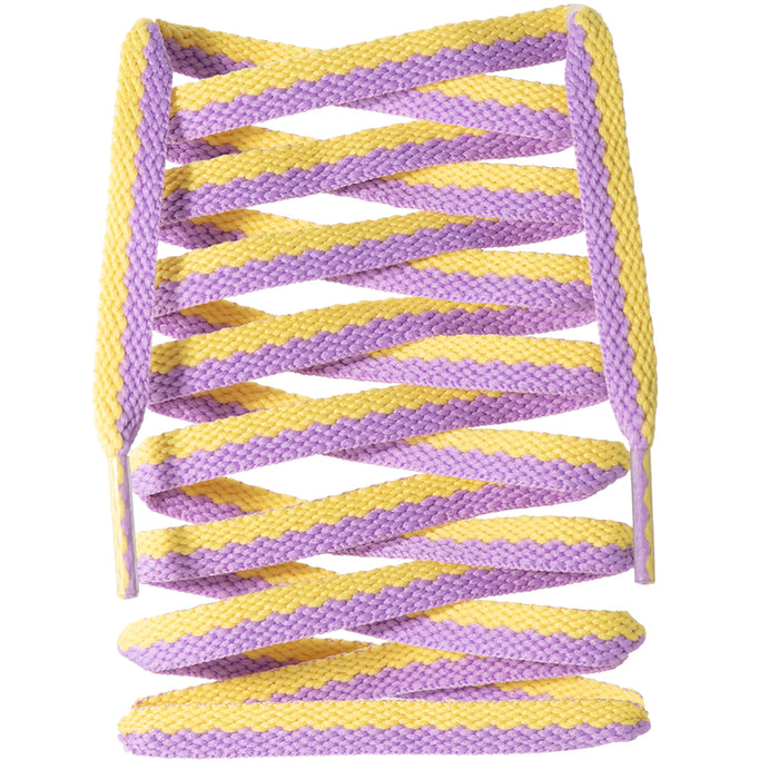 Flat Two-Tone Shoelaces - LitLaces