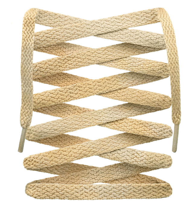 Flat Aged Vintage Shoelaces