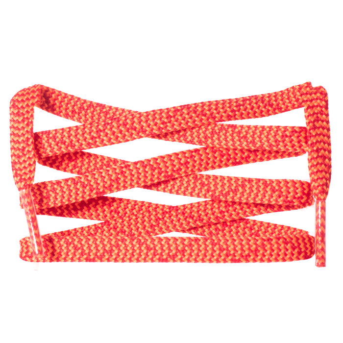 Flat Wavy Two-Tone Shoelaces - LitLaces