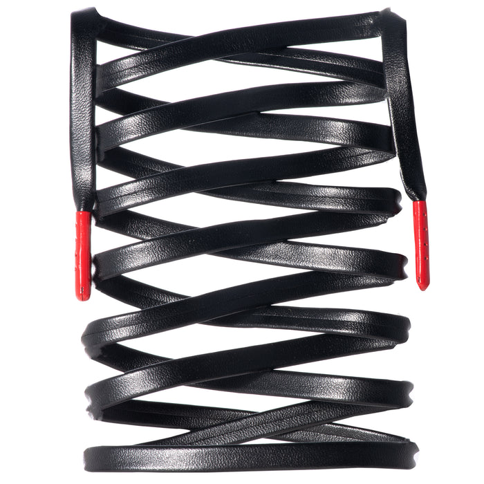 Premium Synthetic Leather Shoelaces - Colored Tips - LitLaces