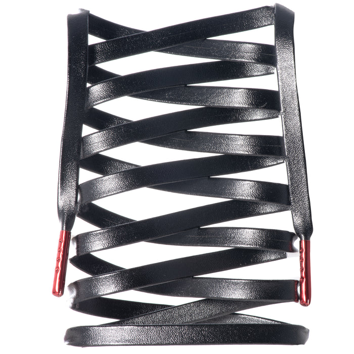 Premium Synthetic Leather Shoelaces - Colored Tips - LitLaces