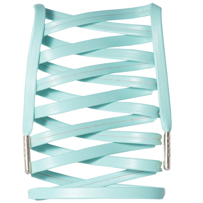 Premium Synthetic Leather Shoelaces - Silver Tips - LitLaces