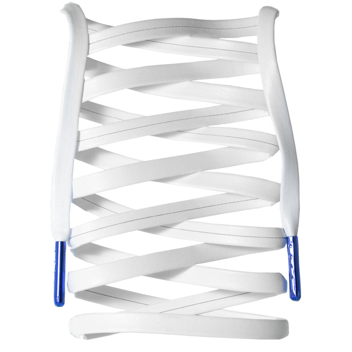 Premium Synthetic Leather Shoelaces - Colored Tips - LitLaces