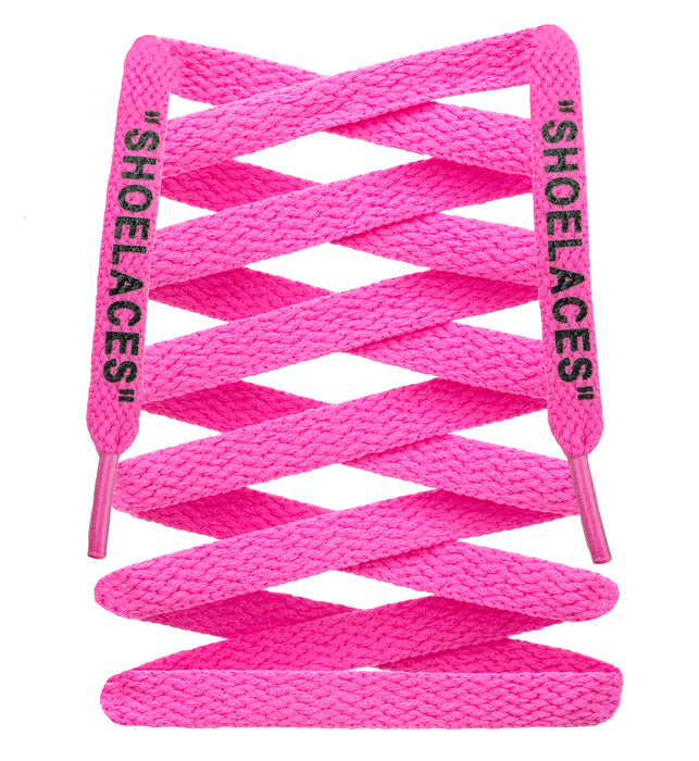 Flat Printed "SHOELACES"