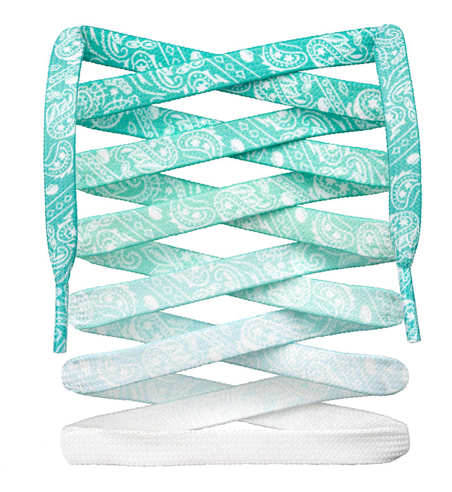 gradient paisely shoelaces litlaces