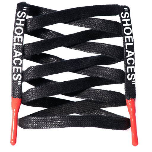 Flat Waxed "Shoelaces" with Silicone Tips - LitLaces