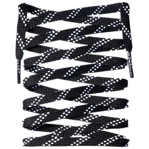 Flat Two-Tone Polyester Shoelaces - LitLaces