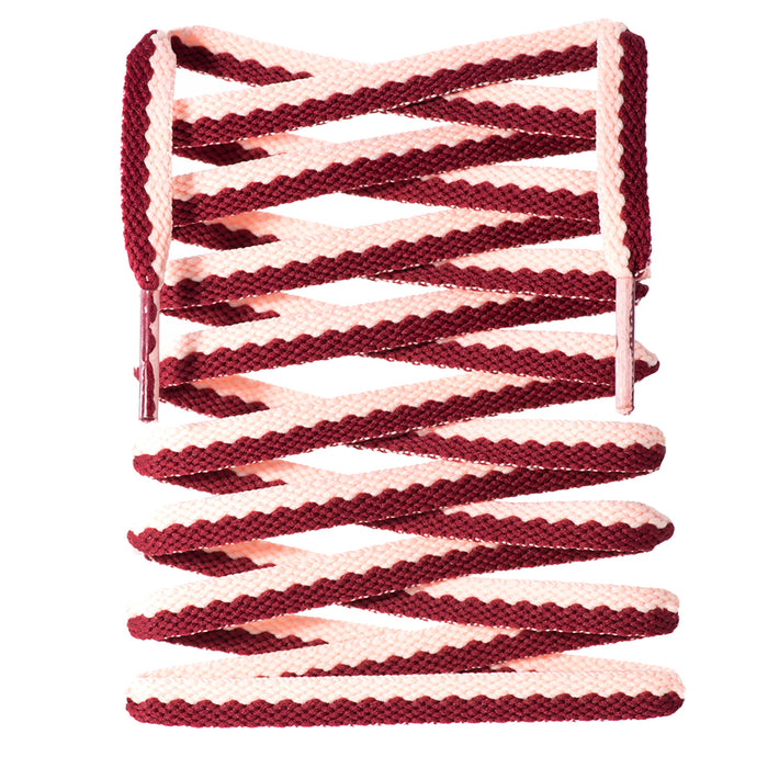 Flat Split Two-Tone Shoelaces
