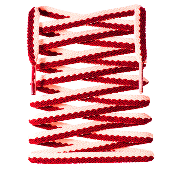 Flat Split Two-Tone Shoelaces