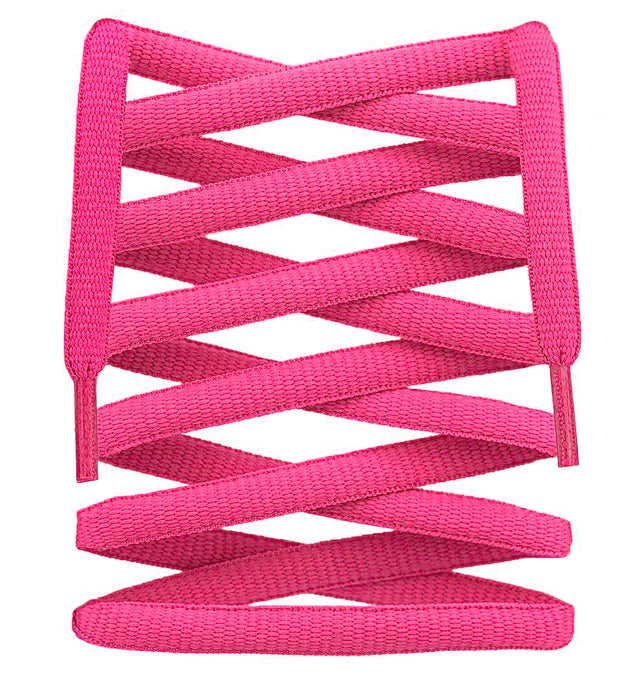 oval sb dunk shoelaces litlaces neon pink