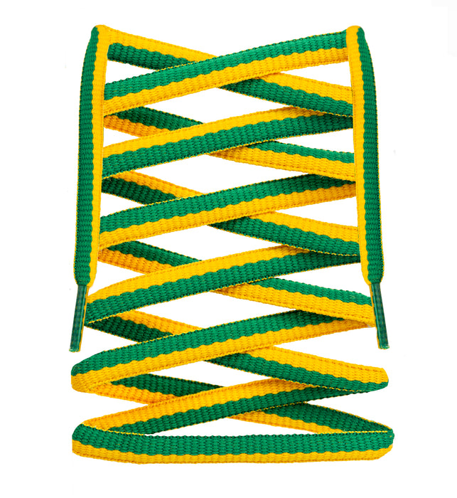 Oval Wide Two-Tone SB Replacement Shoelaces