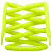 oval sb dunk shoelaces litlaces volt green