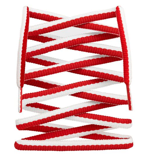Oval Wide SB Replacement Shoelaces w/ Silver Tips
